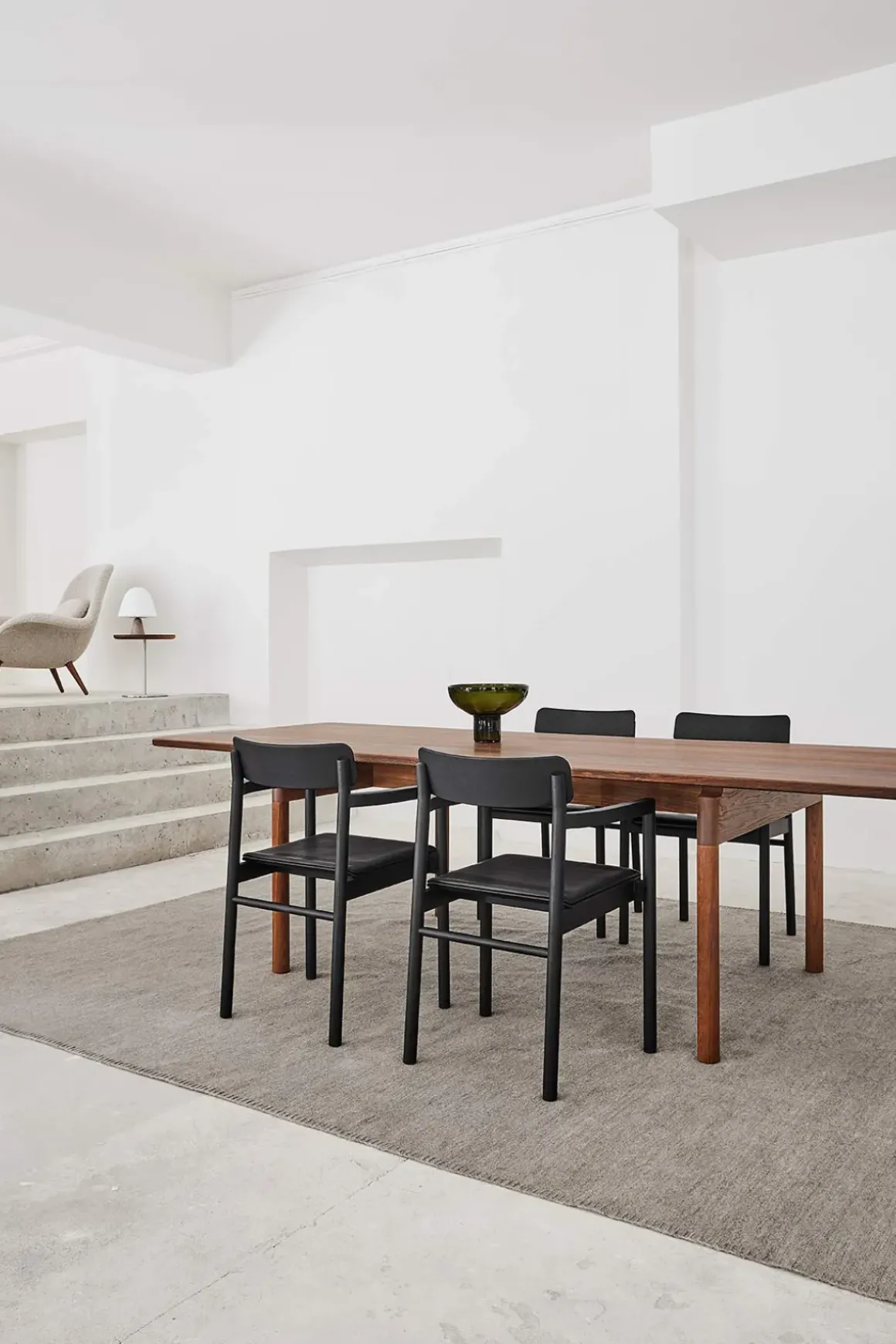 Spisebord - Post Table 225x100xh73cm Røkt Eik