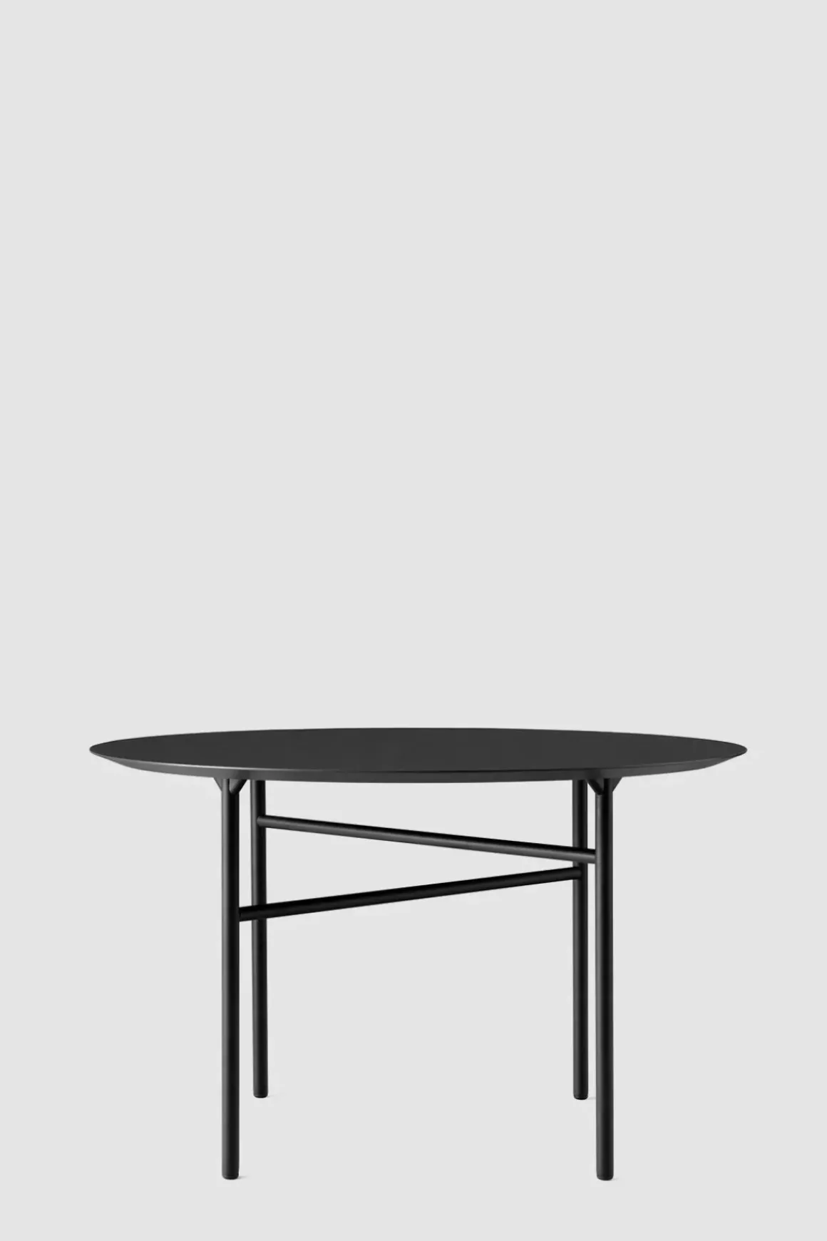 Spisebord - Snaregade dia120xh73 Charcoal/Black