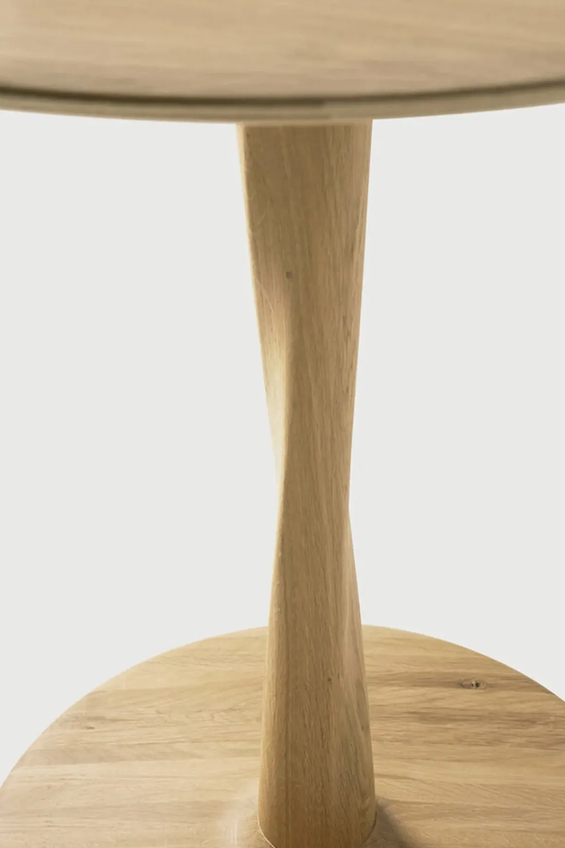 Spisebord - Torsion Dia127xH76cm Oak