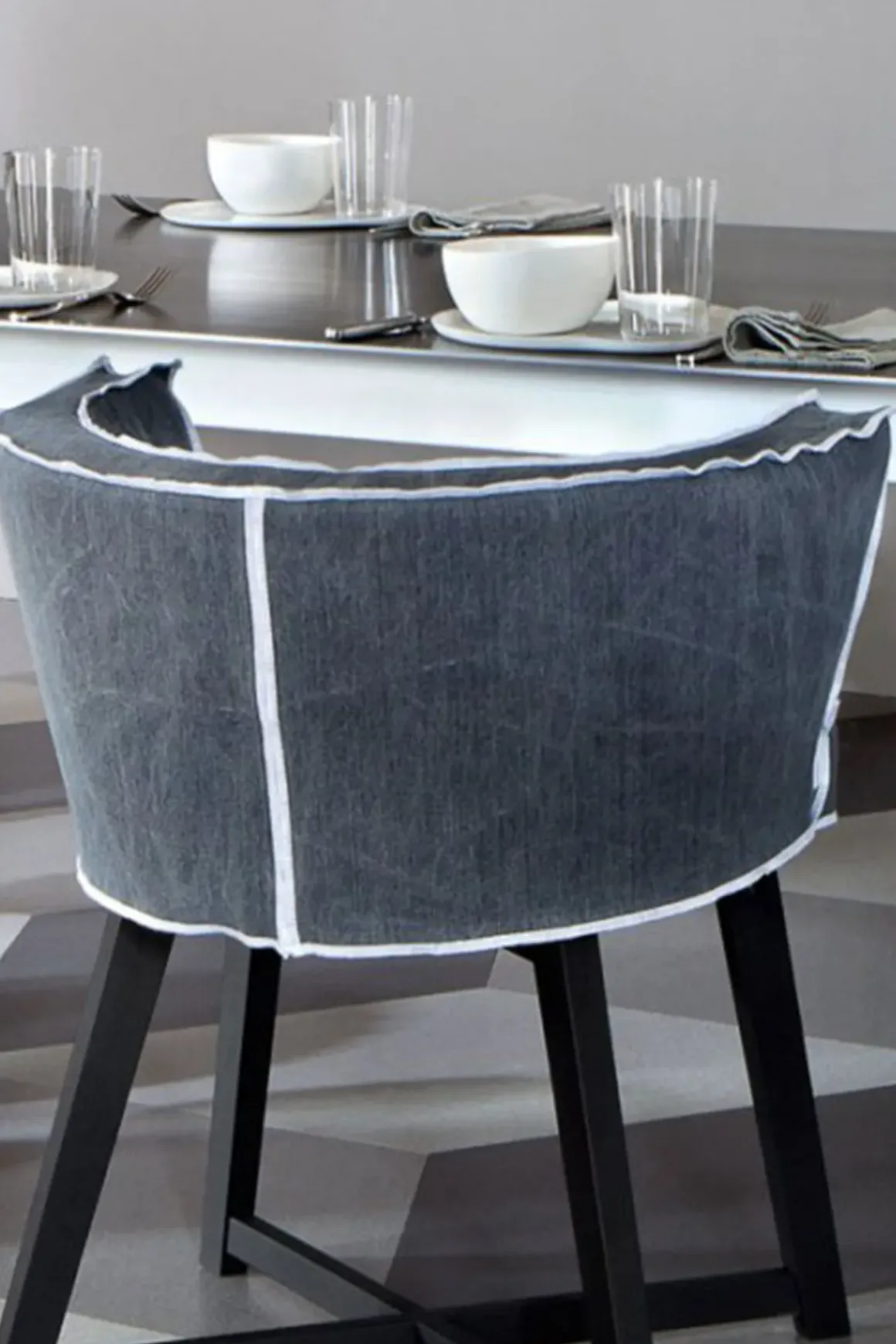 Spisestol - Gray 26 Linum Butter