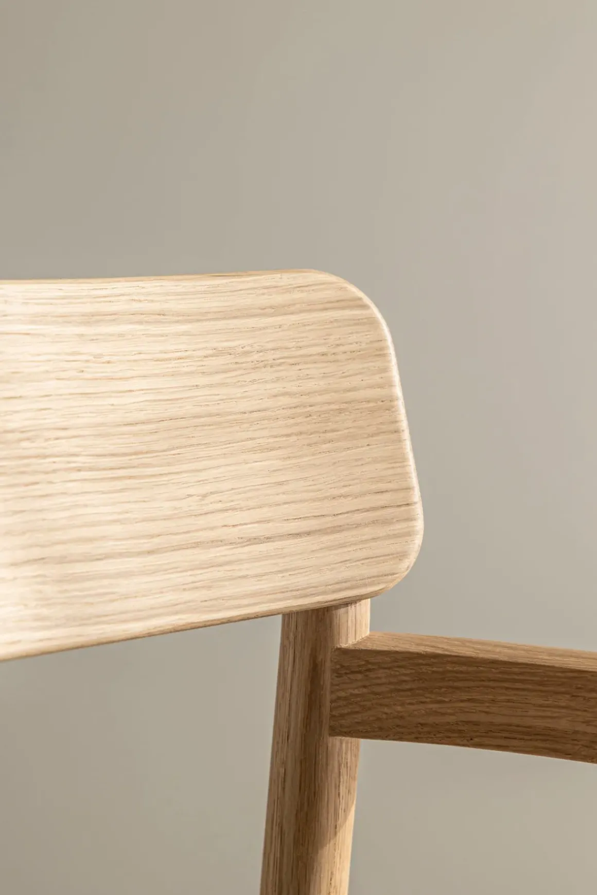 Spisestol - Post Chair Steelcut Trio 213 Lys Oljet Eik