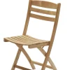 Spisestol - Selandia B44,5xD47,5xH45 Teak