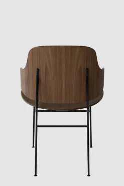 Spisestol - The Penguin Black Steel, Walnut