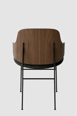 Spisestol - The Penguin Dakar 842, Black Steel, Walnut