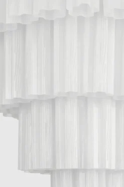 Taklampe - Fontaine Chandelier 4-layer Sort/Hvit