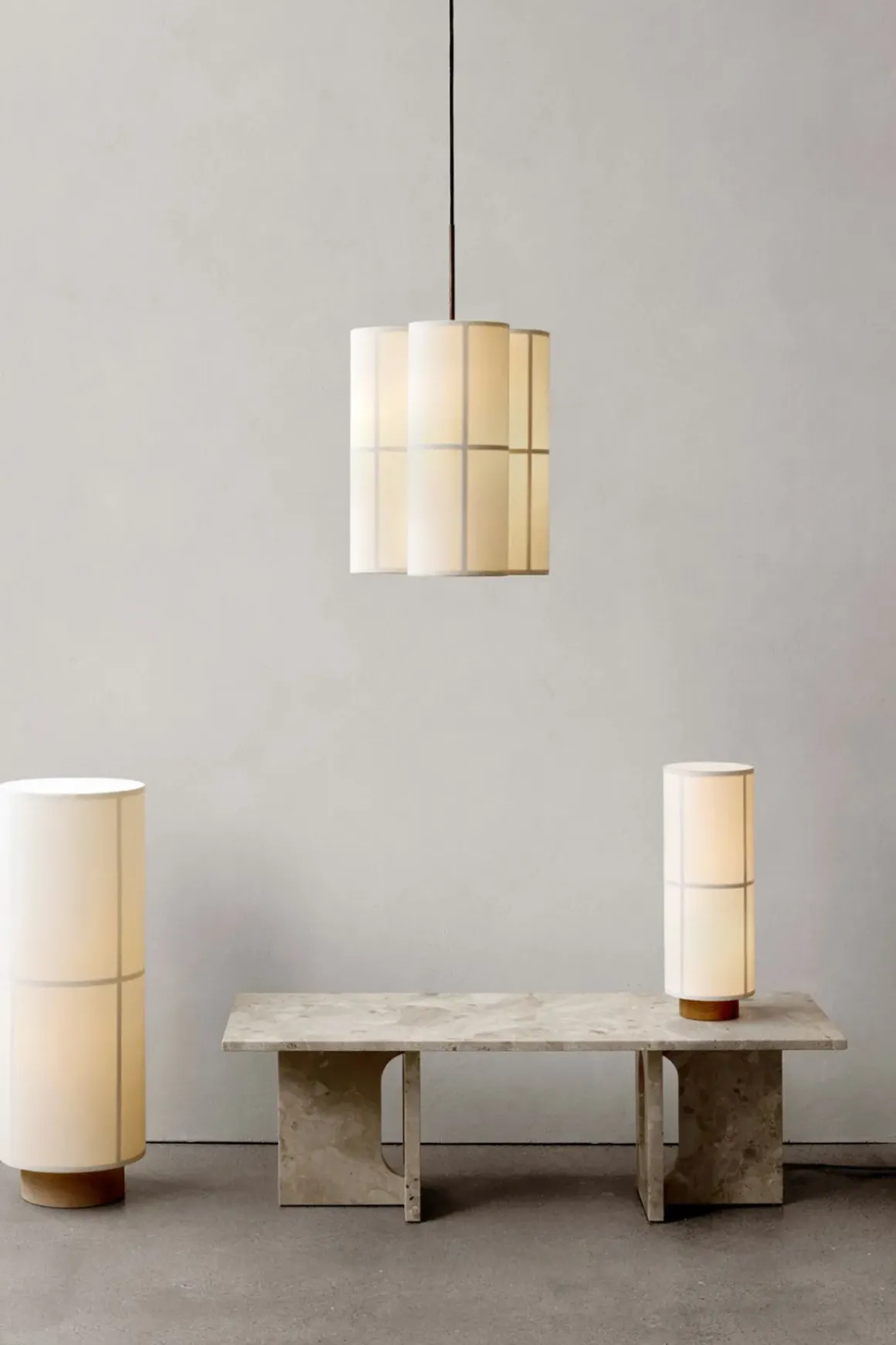 Taklampe - Hashira Pendant Cluster S Raw