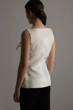 Topp - Tami-Atelier Silk Wool Twill