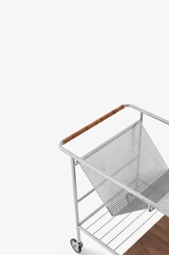 Trillebord - Alima Trolley NDS1 Krom/Lakkert Valnøtt