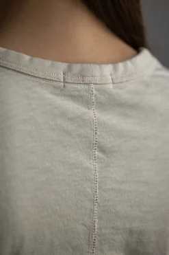 T-Skjorte - The Slub Tee Warm Grey