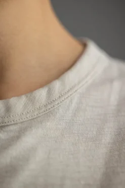 T-Skjorte - The Slub Tee Warm Grey