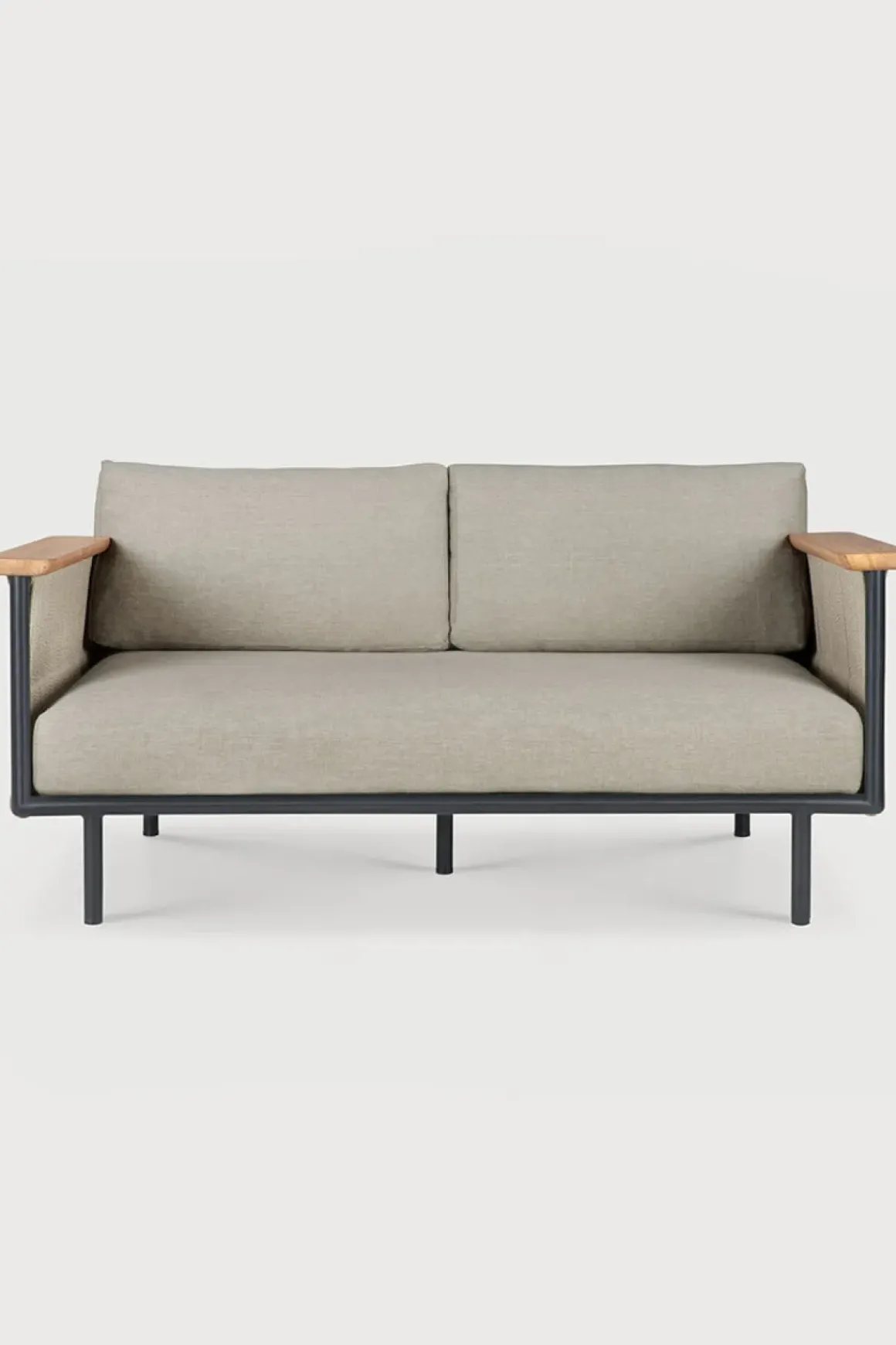 Utesofa - Corbey 2-seter Sort/Oyster