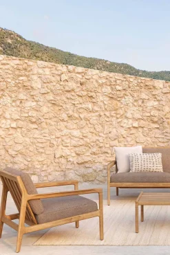 Utesofa - Jack Outdoor 3-seter Mocha Teak