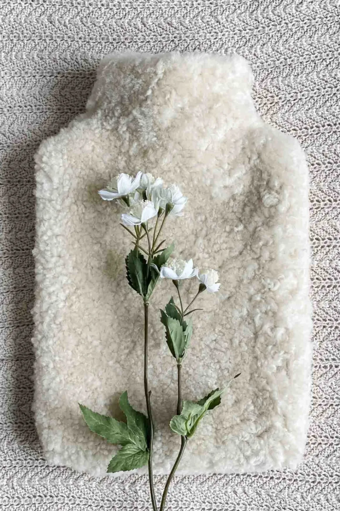 Varmeflaske - Kerri 2l Creme