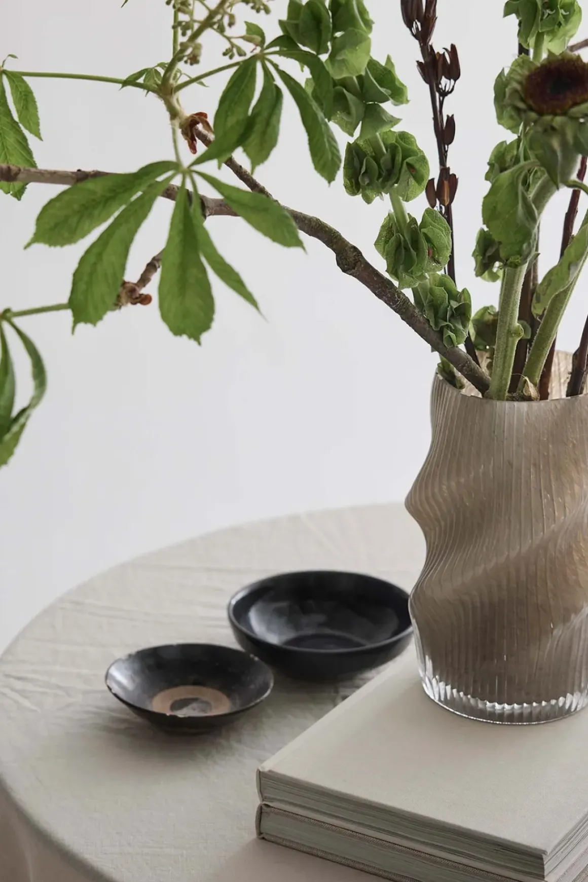 Vase - Fano Glass Taupe