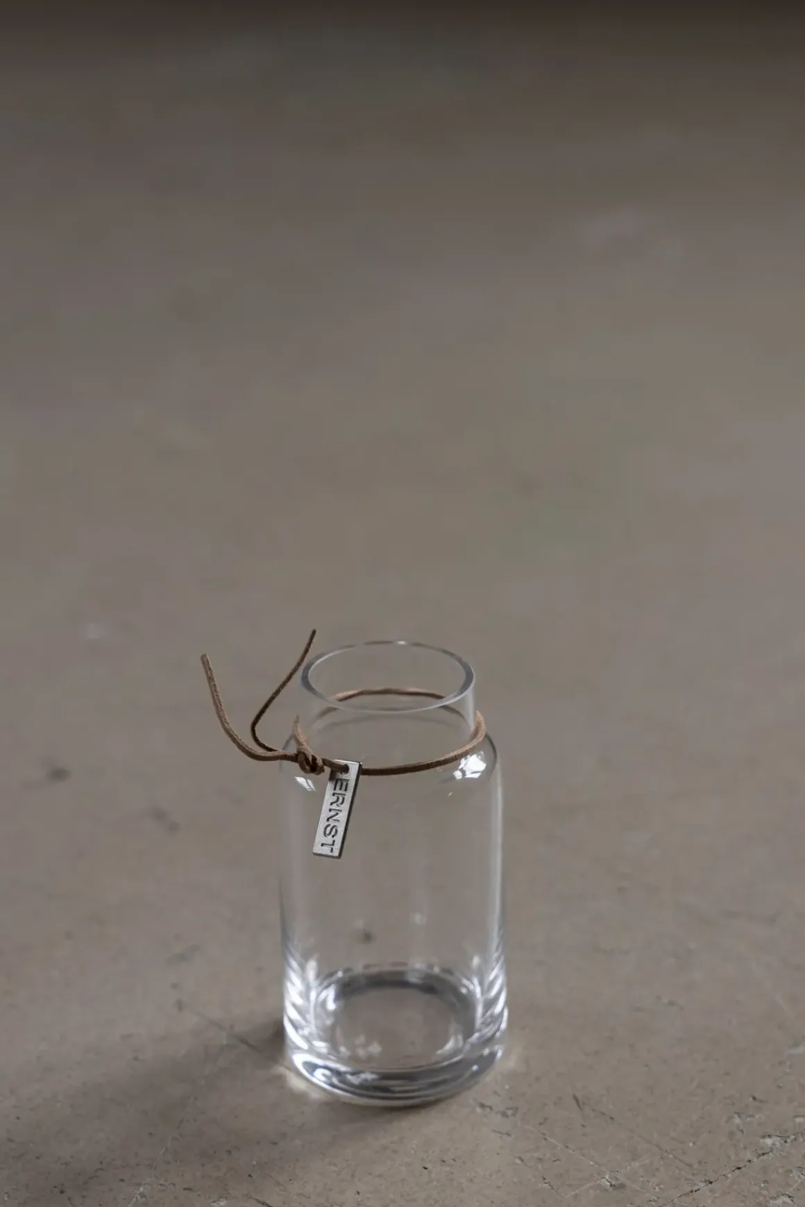 Vase - Glass H12cm Klar