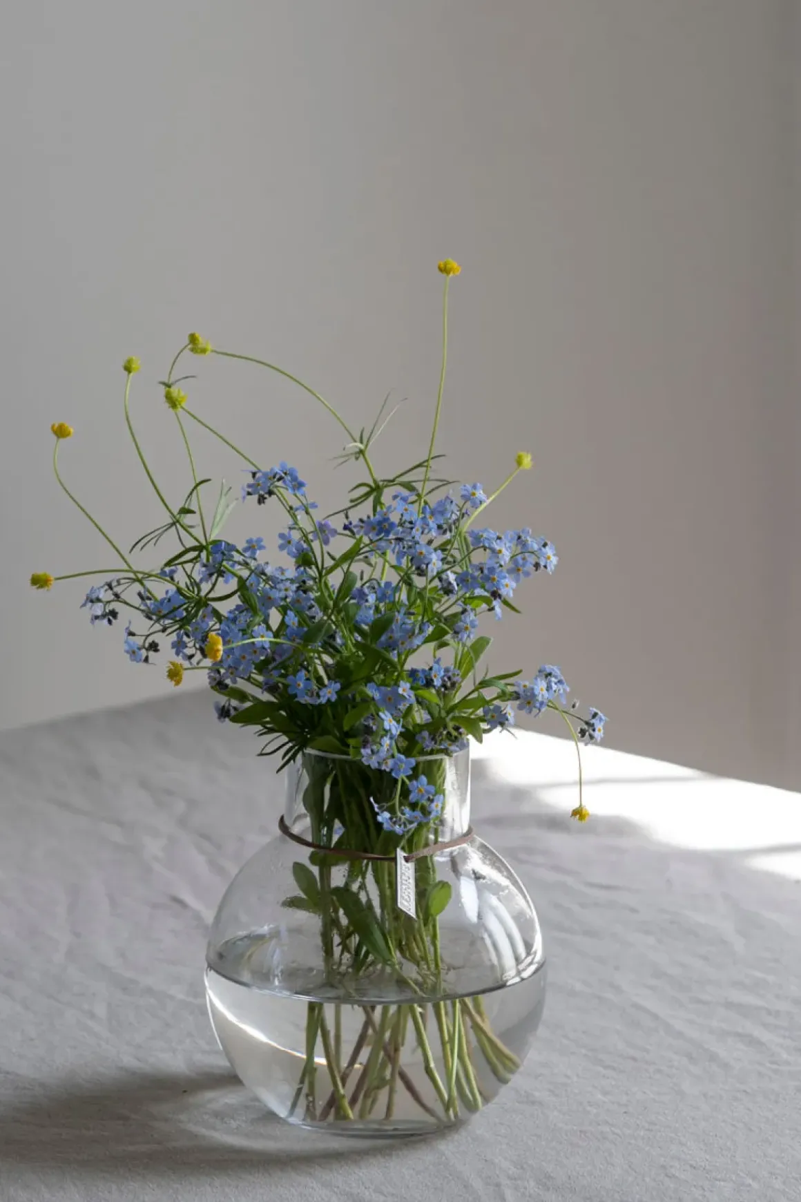 Vase - Glass H13cm Klar