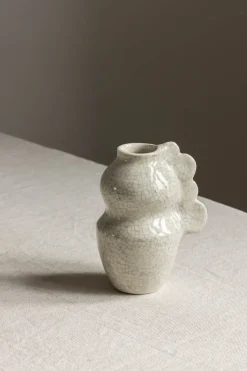 Vase - Medee H16cm Quartz Craquele