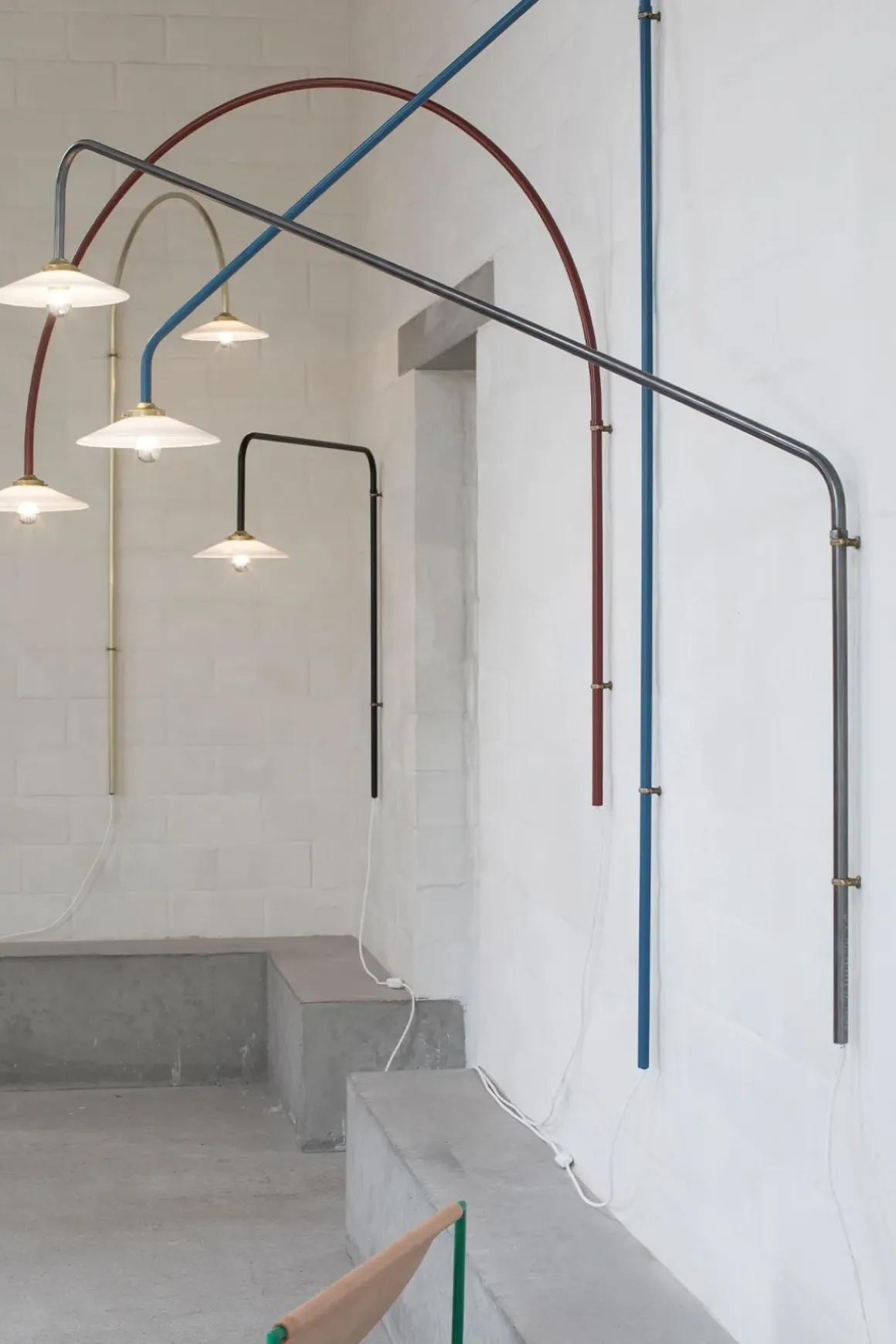 Vegglampe - Hanging Lamp N2 75x180cm Black