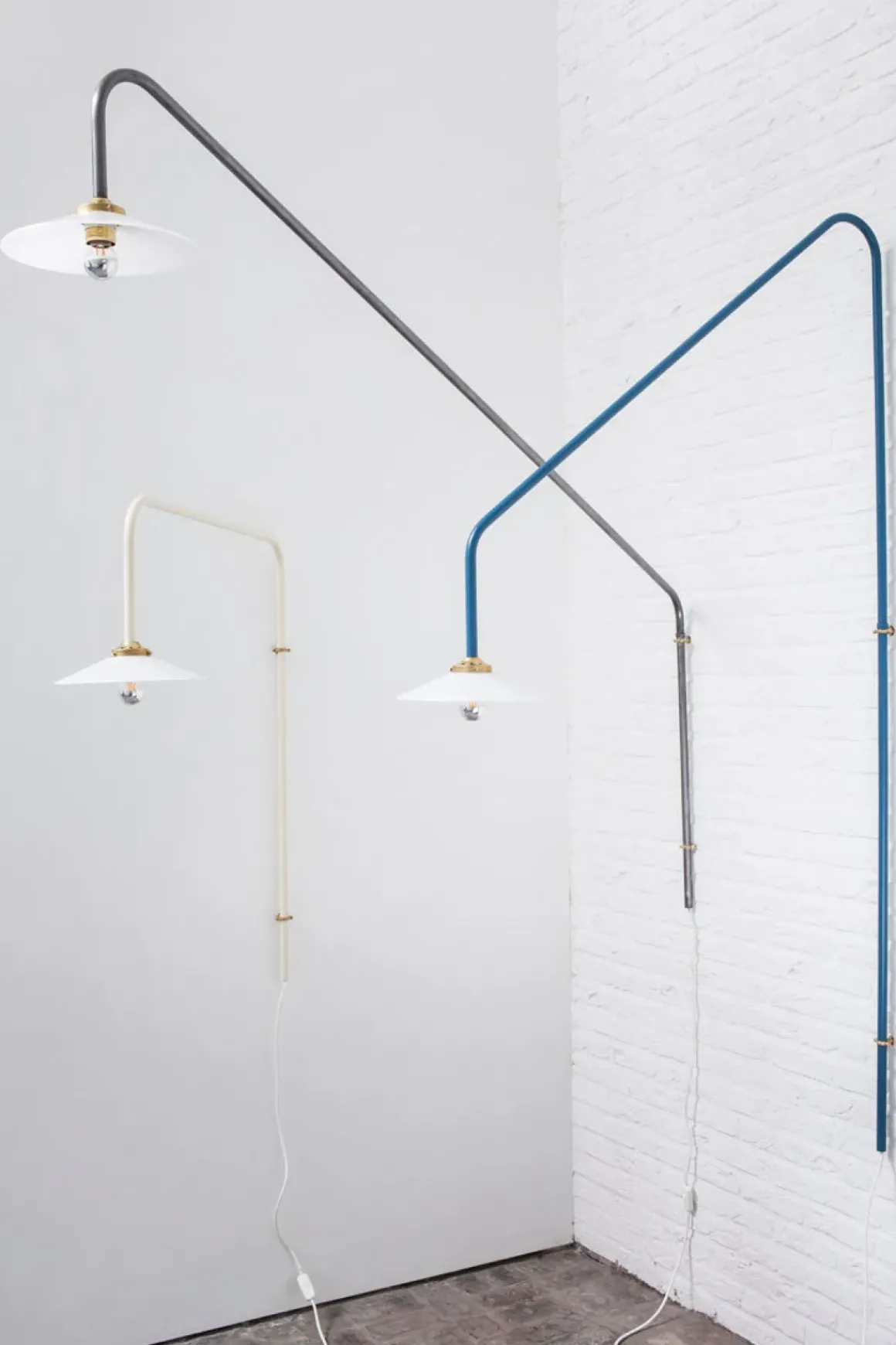 Vegglampe - Hanging Lamp N1 140x175cm Unlacquered Steel