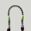 Veskestropp - Alice Fluo Yellow u0026 Natural mix